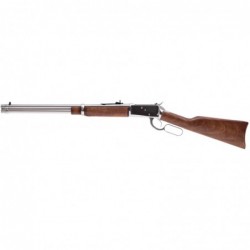 View 1 - Rossi R92, Lever Action, 44 Mag, 20" Round Barrel, Stainless Finish, Wood Stock, Adjustable Sights, 10Rd 920442093