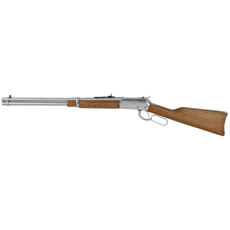 Rossi R92, Lever Action, 45 Long Colt, 20" Round Barrel, Stainless Finish, Wood Stock, Adjustable Sights, 10Rd 920452093