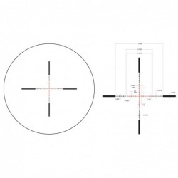 View 4 - Trijicon Credo 2.5-10x56 Second Focal Plane Riflescope with Red MRAD Ranging