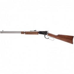 Rossi R92, Lever Action, 357 Mag, 20" Round Barrel, Stainless Finish, Wood Stock, Adjustable Sights, 10Rd 923572093