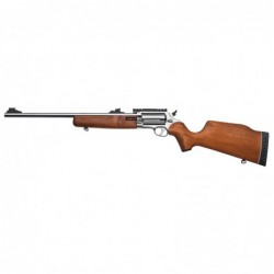 View 2 - Rossi Circuit Judge, Double Action, 410 Gauge/45LC, 18.5" Barrel, Stainless Finish, Wood Stock, 6Rd SCJ4510SS