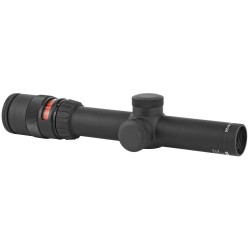 View 3 - Trijicon AccuPoint Rifle Scope, 1-4X24mm, 30mm, Red Triangle, Matte Black Finish TR24R