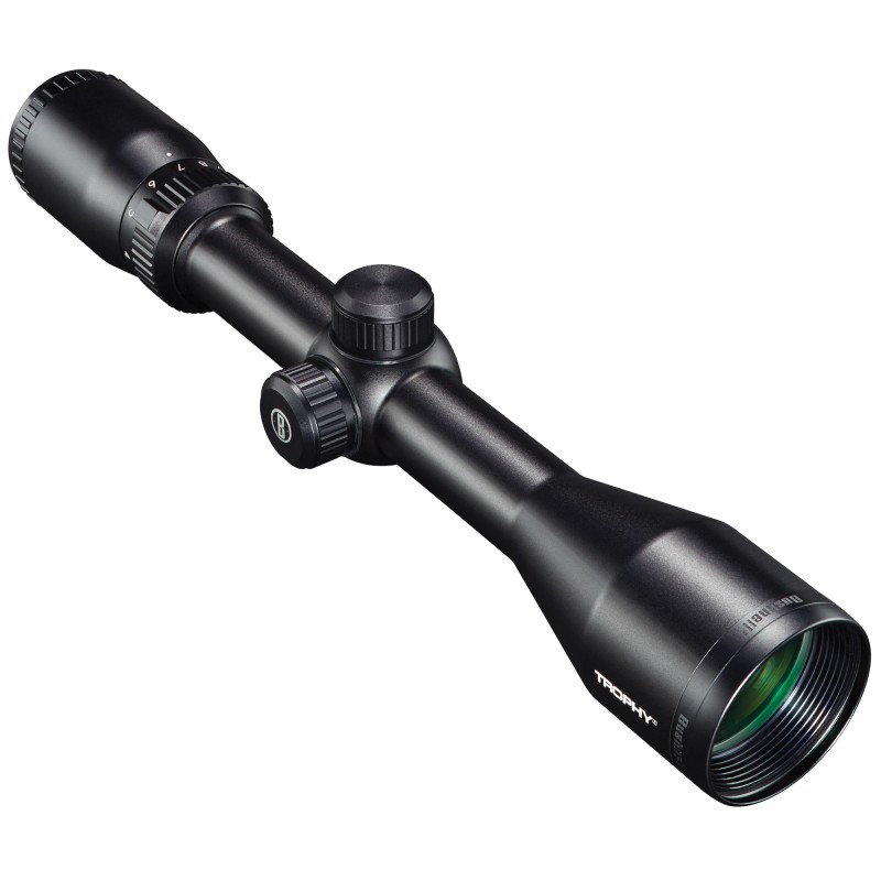 Bushnell Trophy Rifle Scope, 3-9X40, Mil-Dot Reticle, Matte Finish 753945