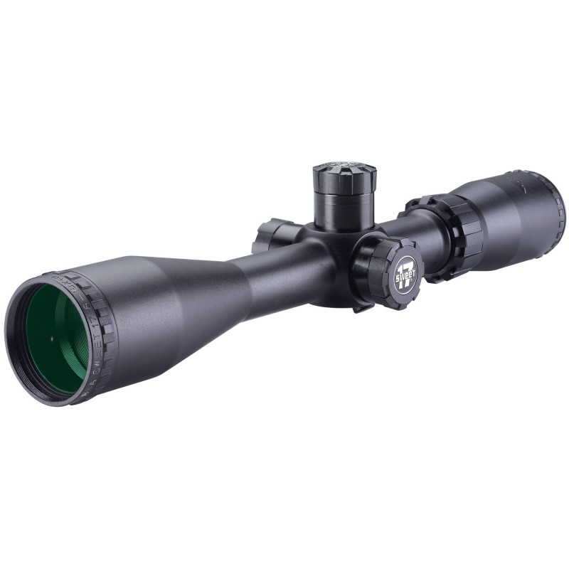 BSA Optics Sweet 17 Rifle Scope, 6-18X 40, 1" 30/30 Reticle, Adjustable Parallax, For 17 HMR Rifles, Matte Finish S17-618X40SP