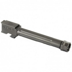 View 2 - Agency Arms Mid Line Barrel, 9MM, Black Nitride Finish, Threaded And Fluted, Fits Glock 17 MLG17T/FDLC