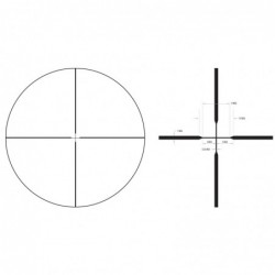 View 4 - Trijicon Huron 3-9x40 Riflescope BDC Hunter Holds