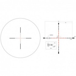 View 4 - Trijicon Credo 3-9x40 Second Focal Plane Riflescope with Red MIL-Square