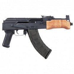 Century Arms Mini Draco AK Pistol, Semi-automatic, 762X39, 7.75" Barrel, Steel Frame, Polymer Grip, Wood Furniture, 1-30 Round