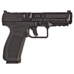 View 2 - CANIK TP9SA MOD 2, Semi-automatic Pistol, Striker Fired, 9MM, 4.46" Barrel, Polymer Frame, Holster, Two 18 Round Magazines, War