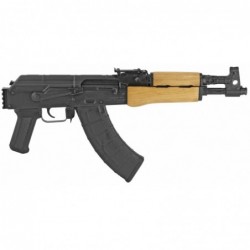 View 2 - Century Arms Draco AK Pistol, Romanian, 7.62X39, 12.25", Wood Forend, Picatinny Arm Brace Mount, 30Rd, 1 Mag HG5450-N