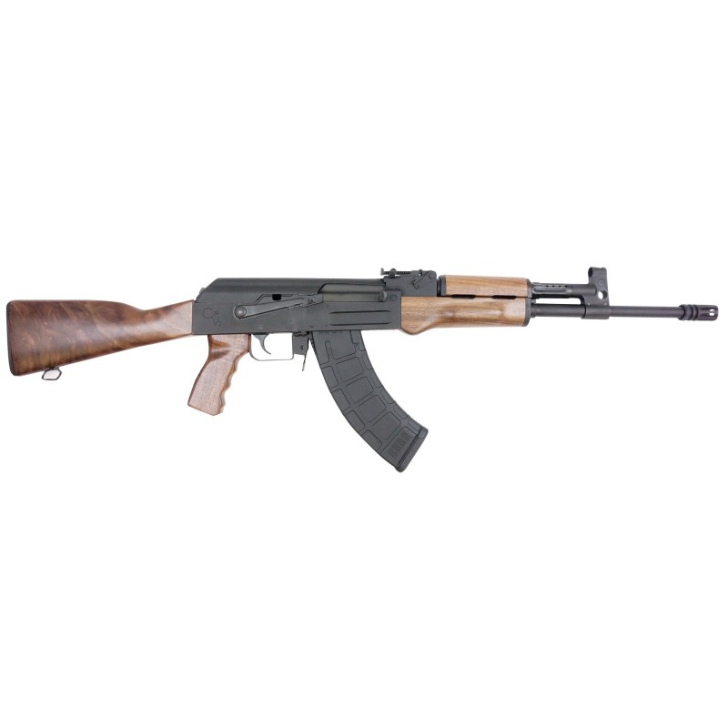 Century Arms C39v2 Tactical, Semi-automatic, 7.62X39, 16.5" Barrel, Highgrade Walnut Wood Stock, Side Mount Scope Rail, 1 30rd