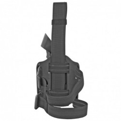 View 2 - Safariland Model 6304 ALS/SLS Level III Retention Drop-Rig Tactical Holster