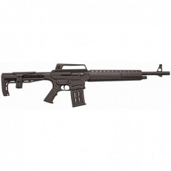Charles Daly AR-12S, Semi-automatic, 12 Gauge, 19.7" Barrel, Black Finish, Polymer Fixed Stock with Adjustable Comb, 5Rd Magazi