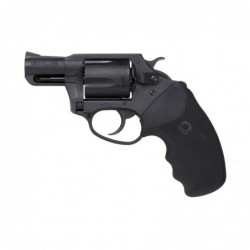 Charter Arms Undercover, 38 Special, 2" Barrel, Steel Frame, Blue Finish, Rubber Grips, Fixed Sights, 5Rd, Fired Case 13820