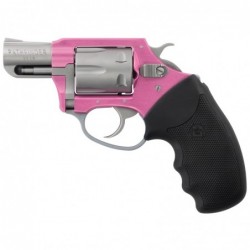Charter Arms Pink Lady, Revolver, 22LR, 2" Barrel, Aluminum Frame, Pink Finish, 6Rd, Fixed Sights 52230