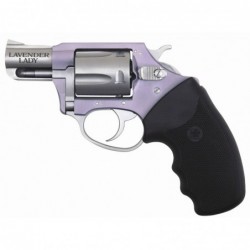 Charter Arms Lavender Lady, 38 Special, 2" Barrel, Aluminum Frame, Lavender Finish, Rubber Grips, 5Rd, Ultra Lite, Fired Case 5