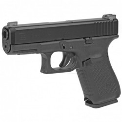 View 3 - Glock 19 GEN 5 Semi-automatic Striker Fired Compact 9MM 4.02" Matte 10Rd 3 Mags Night Sights PA1950301AB Polymer Matte