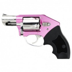 Charter Arms Chic Lady, 38 Special, 2" Barrel, Aluminum Frame,Pink Finish, Rubber Grips, Fixed Sights, 5Rd, Pink Hardcase, Fire