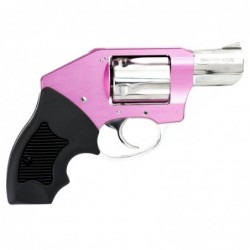 View 2 - Charter Arms Chic Lady, 38 Special, 2" Barrel, Aluminum Frame,Pink Finish, Rubber Grips, Fixed Sights, 5Rd, Pink Hardcase, Fire