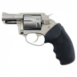 Charter Arms Pathfinder, 22LR, 2" Barrel, Steel Frame, Stainless Finish, Rubber Grips, Fixed Sights, 6Rd, Fired Case 72224
