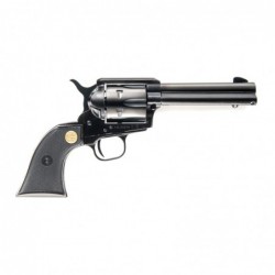 Chiappa Firearms 1873 SAA Regulator Revolver, Single Action, 38 Special, 4.75" Barrel, Alloy Frame, Black Finish, Plastic Grips