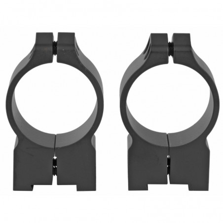 Warne Scope Mounts Permanent Attached Fixed Ring Set