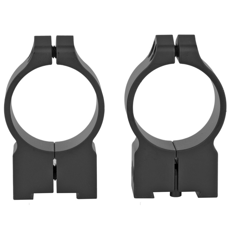 Warne Scope Mounts Permanent Attached Fixed Ring Set