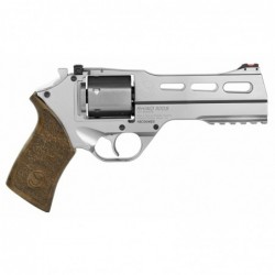 View 2 - Chiappa Firearms Rhino Single Action Revolver, Single Action Only, 357 Mag, 5" Barrel, Alloy Frame, Nickel Finish, 3