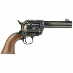 View 2 - Cimarron El Malo Revolver, Single Action, 45LC, 4.75" Barrel, Steel Frame, Case Hardened Finish, Walnut Grips, 6Rd PP410MALO
