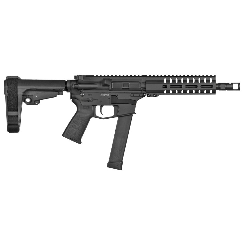 CMMG Banshee 300, Semi-automatic Pistol, 10MM, 8" Barrel, 1:16 Twist, Aluminum Frame, Graphite Black Cerakote, 30Rd Glock Magaz