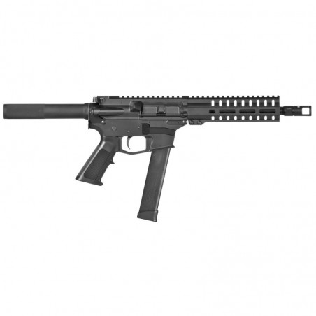 CMMG Banshee 100, Semi-automatic Pistol, 10MM, 8" Barrel, 1:16 Twist, Aluminum Frame, Black Finish, 30Rd Glock Magazine, CMMG P