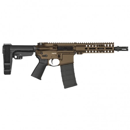 CMMG Mk4 Banshee, Semi-automatic Pistol, 300 Blackout, 1:7 Twist, 8" Barrel, Aluminum Frame, Midnight Bronze Cerakote, 30Rd, CM