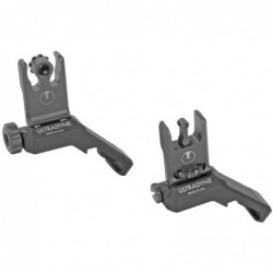 View 1 - Ultradyne USA C2 Folding Front and Rear Offset Sight Combo - Ape