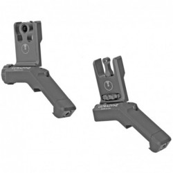 View 2 - Ultradyne USA C2 Folding Front and Rear Offset Sight Combo - Ape