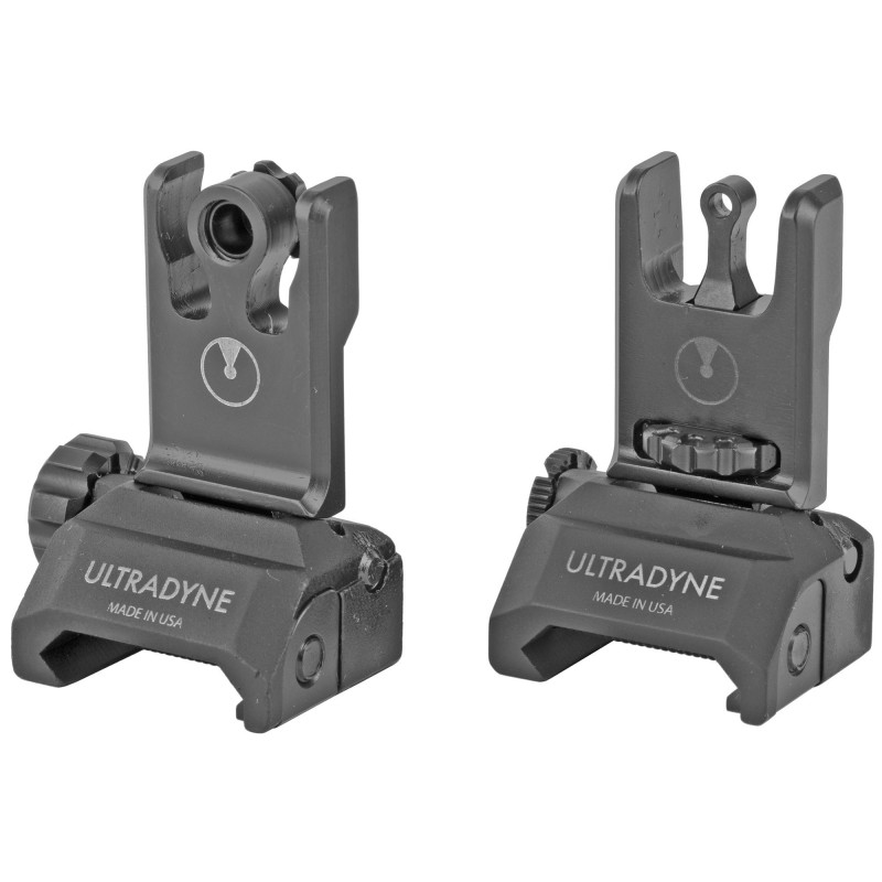 Ultradyne USA C2 Folding Front and Rear Sight Combo - Aperture