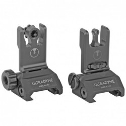 View 2 - Ultradyne USA C2 Folding Front and Rear Sight Combo - Aperture
