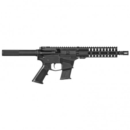 CMMG Banshee 100, Semi-automatic Pistol, 5.7X28MM, 8" Barrel, 1:9 Twist, Aluminum Frame, Black Finish, 20Rd, CMMG Pistol Tube,