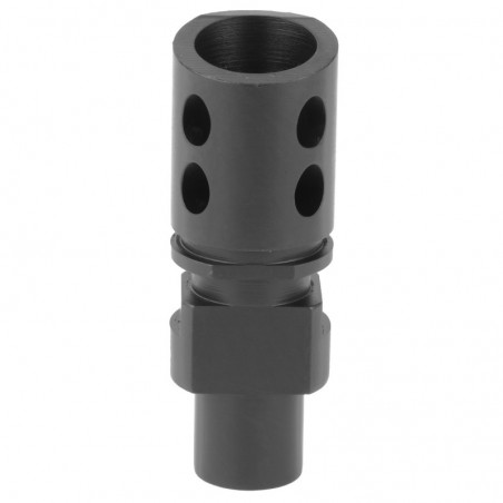 CMMG Flash Hider, M12 X 1 LH, Black 57DA5BE