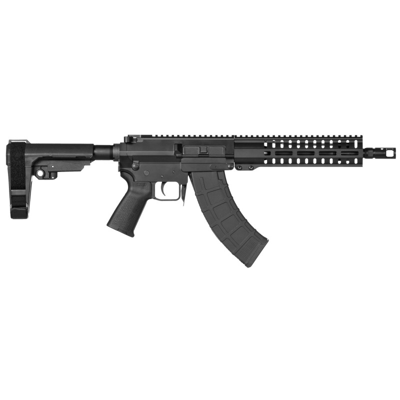 CMMG Banshee 200, Semi-automatic Pistol, 762X39, 10" Barrel, 1:10 Twist, Aluminum Frame, Black Finish, 30Rd, CMMG RipBrace Pist