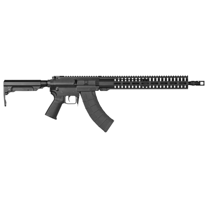 CMMG Resolute 200, Semi-automatic, 762X39, 16.1" Barrel, 1:10 Twist, Black Finish, Magpul MOE Grip, CMMG RipStock, 30Rd, CMMG M