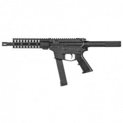 CMMG Banshee 100, Semi-automatic Pistol, 9MM, 8" Barrel, 1:10 Twist, Aluminum Frame, Black Finish, 33Rd Glock Magazine, CMMG Pi