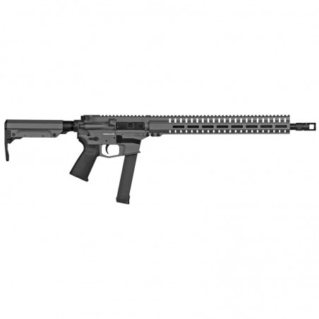 CMMG Resolute 300, Semi-automatic, 9MM, 16.1" Barrel, 1:10 Twist, Sniper Grey Cerakote Finish, Magpul MOE Grip, CMMG RipStock,