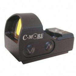 C-More Systems Red Dot, 3MOA, Small Tactical Sight, Black Finish, Without Mount STS2B-3