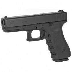 View 3 - Glock 22 Semi-automatic Striker Fired Full Size 40 S&W 4.49" Black 10Rd 2 Mags Fixed Sights PI2250201 Polymer Matte