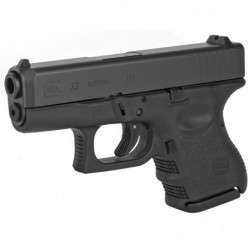 View 3 - Glock 33 Semi-automatic Striker Fired Sub-Compact 357 Sig 3.43" Black 9Rd 2 Mags Fixed Sights PI3350201 Polymer Matte