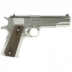 View 2 - Colt's Manufacturing Government, Semi-automatic, 1911, 45 ACP, 5" Barrel, Steel Frame, Bright Stainless Finish, 7Rd, White Dot