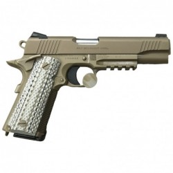 View 2 - Colt's Manufacturing Government CQB 1911, Full Size, 45ACP, 5" National Match Barrel, Steel Frame, Flat Dark Earth Cerakote Fin