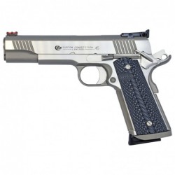 Colt's Manufacturing Custom Competition SS, Semi-automatic, 45 ACP, 5" Barrel, Steel Frame, Stainless Finish, 7Rd, National Mat