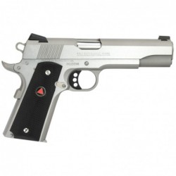 Colt's Manufacturing Delta Elite, Semi-automatic Pistol, 10MM, 5" Barrel, Steel Frame, Stainless Finish, Composite Grips with D