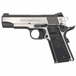 Colt's Manufacturing Combat Elite Commander, Semi-automatic, 1911, 9MM, 4.25" Barrel, Stainless Steel Frame, Two-Tone Finish, G